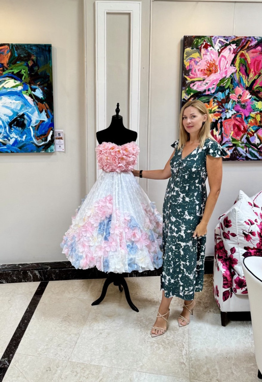 Inner Garden Exhibition and Handmade Dress