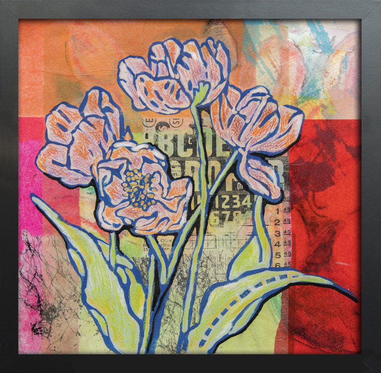 Floral card 6