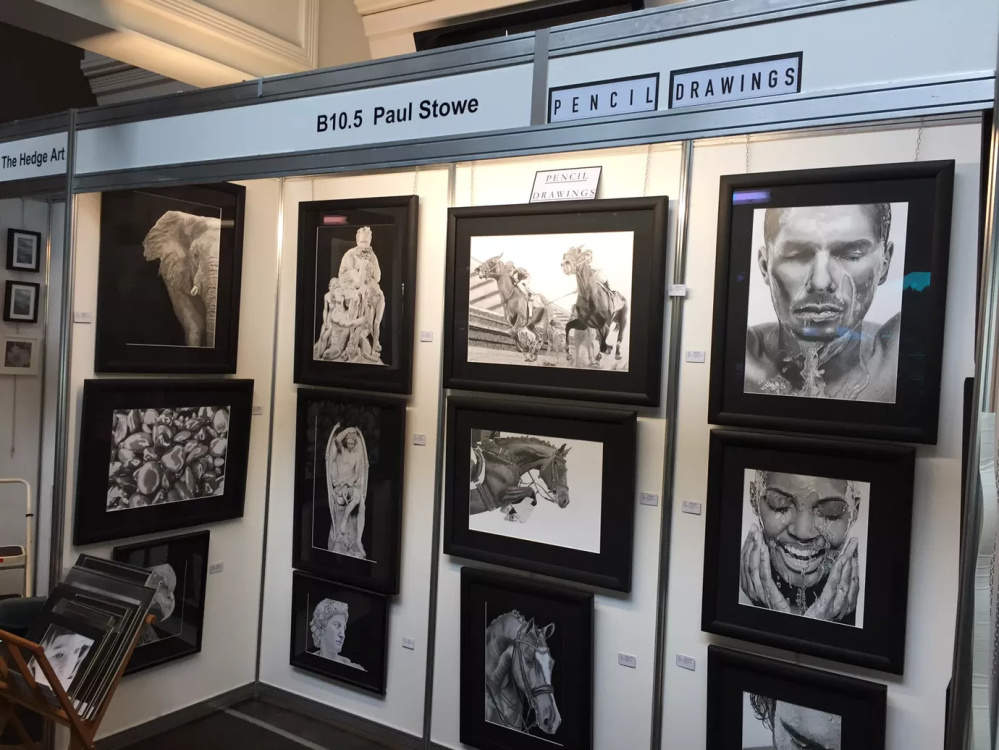 Exhibiting at a national art fair