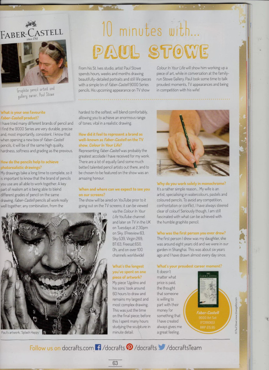 A feature article by Faber Castell