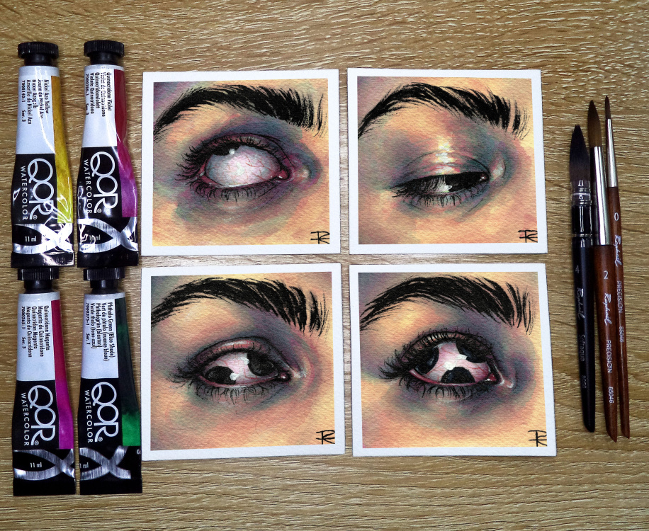 Trying some new pigments