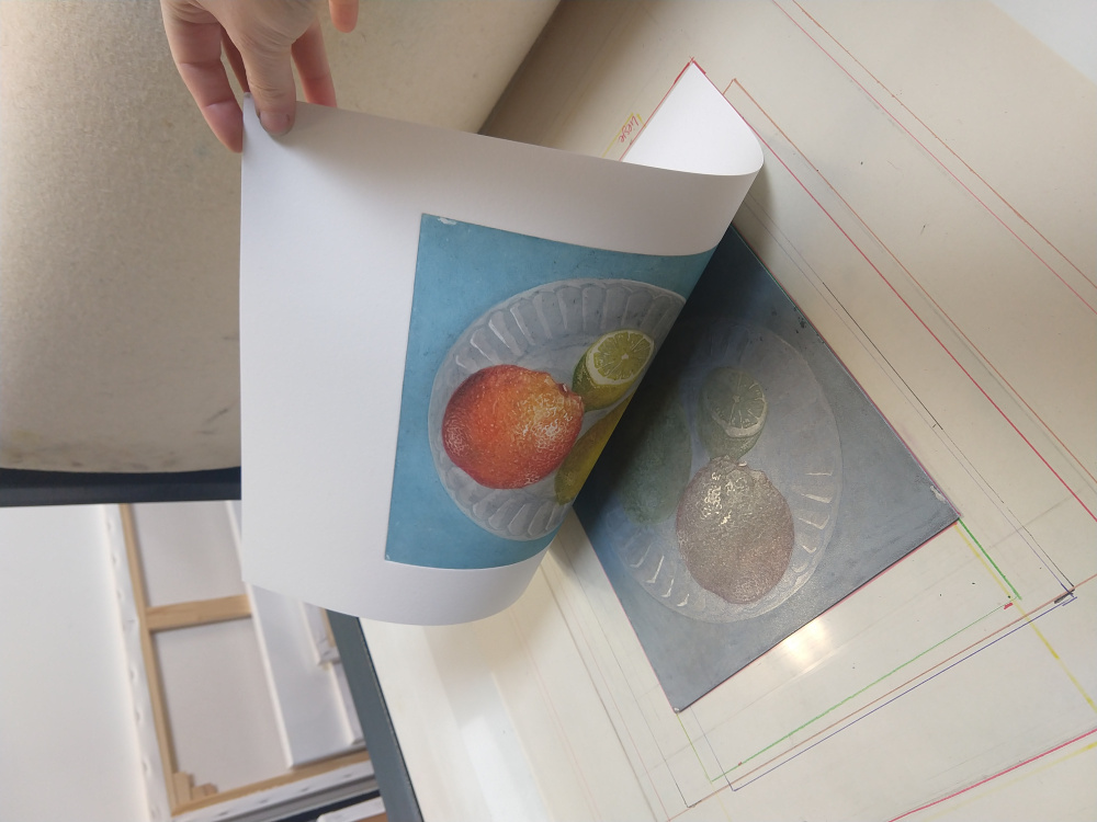 Fresh print from the press