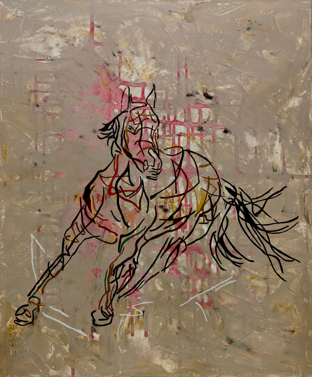 I 107 - Galloping horse