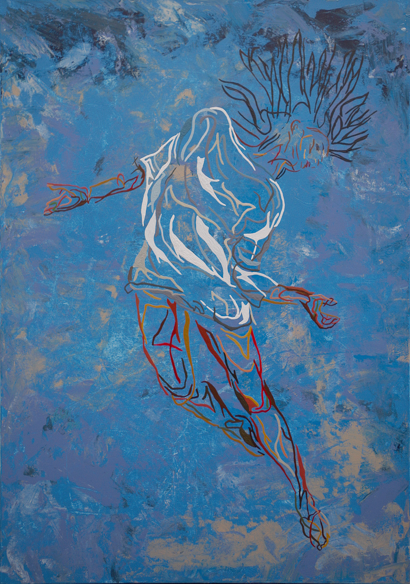 XXIII 18 - Jumping woman