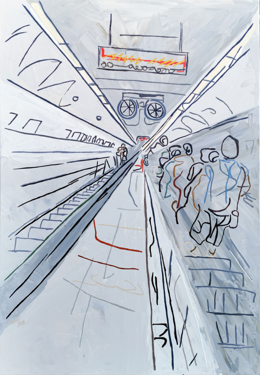 XXV 20 - Budapest Metro Station Széll Kálmán tér