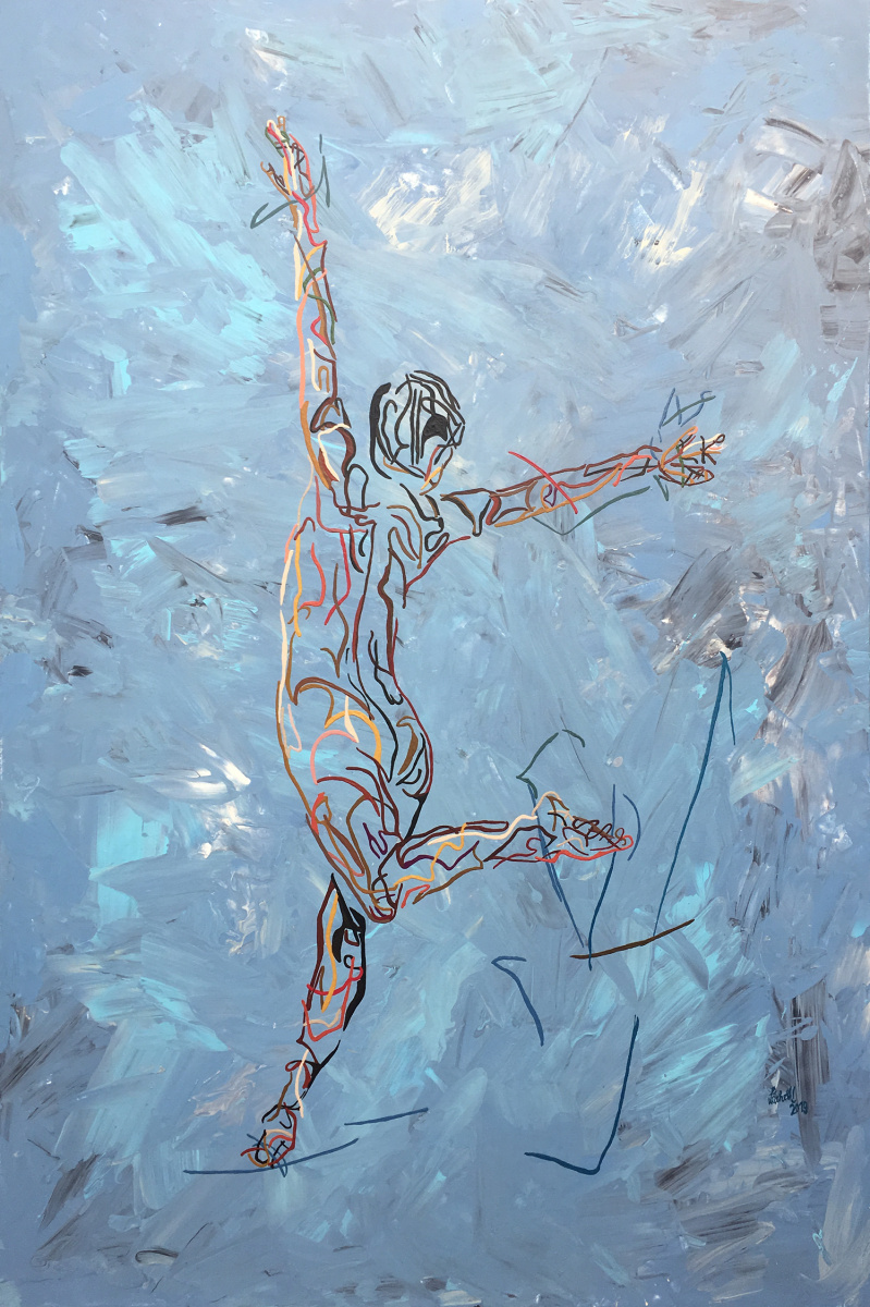 XXIII 28 - Jumping woman