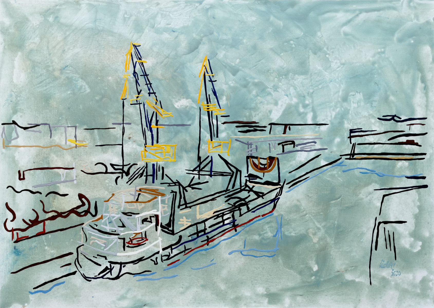 XXV 26 - In the sea port of Wismar