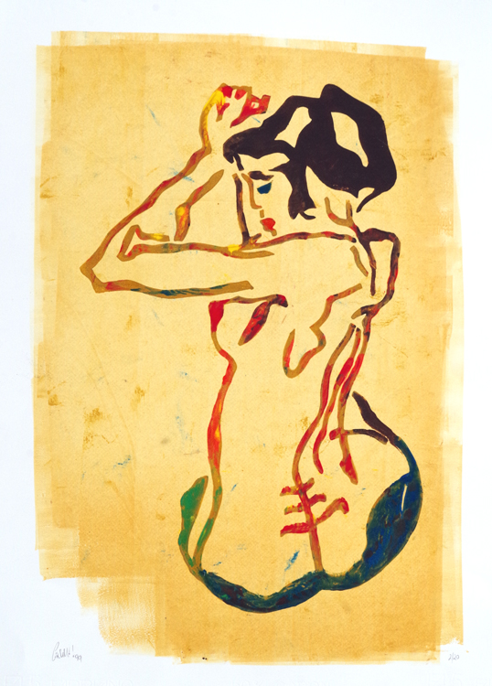 XIX 33 - Seated Nude