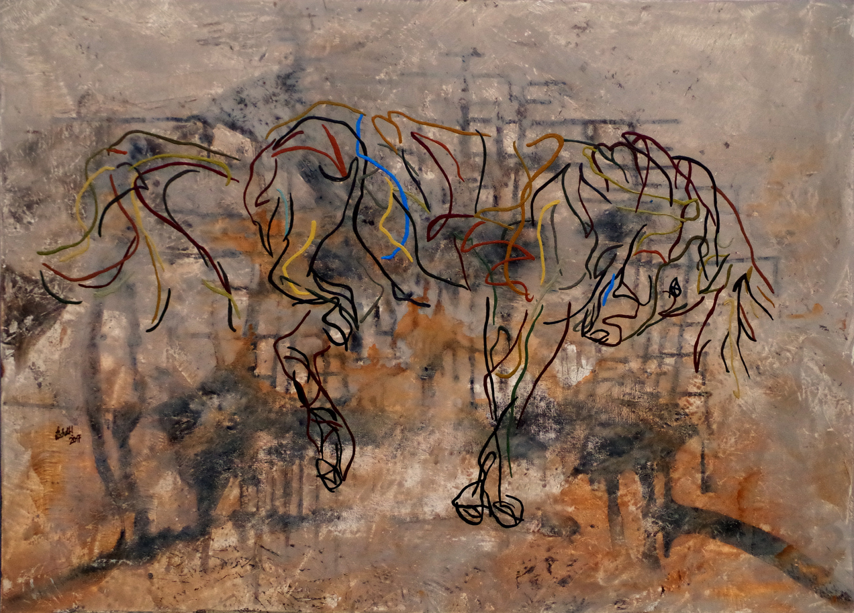 I 76 - Jumping horse