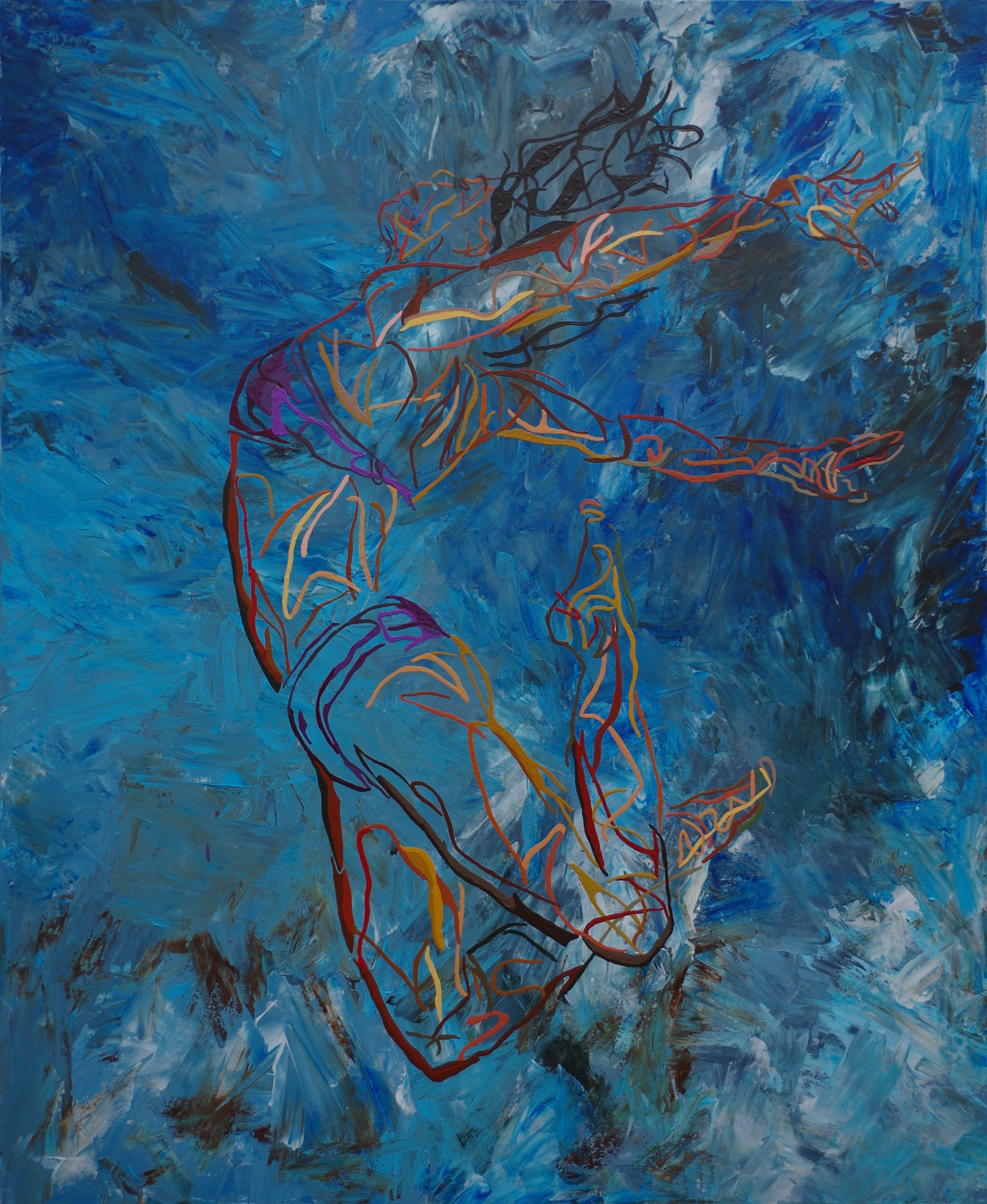 XXIII 16 - Jumping woman