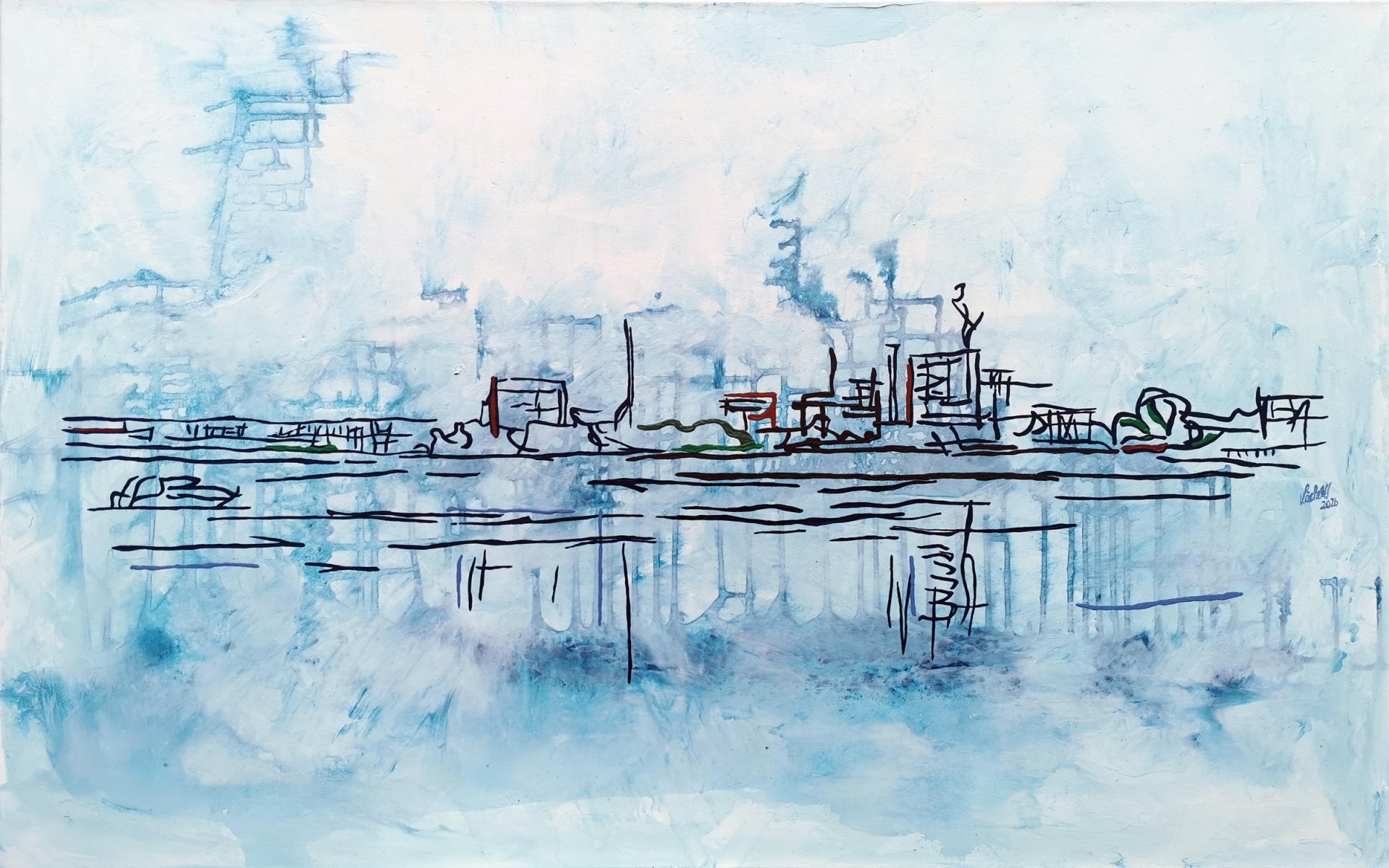 XXV 33 - View over Wismar Bay