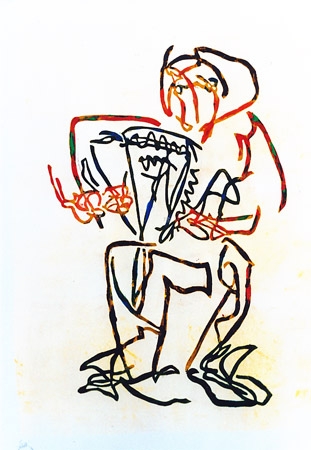 XX 25 - Accordion player