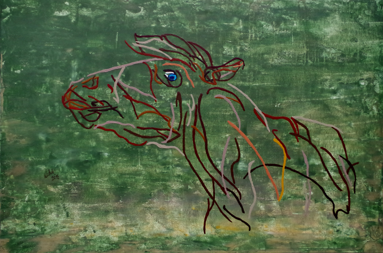 I 55 - Blue-eye horse