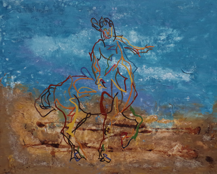 III 14 - Self portrait as a centaur