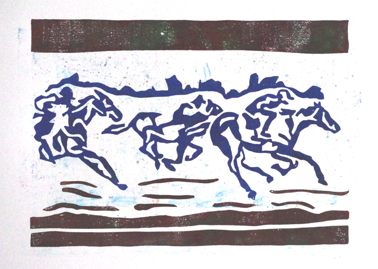 I 74 - Horse race