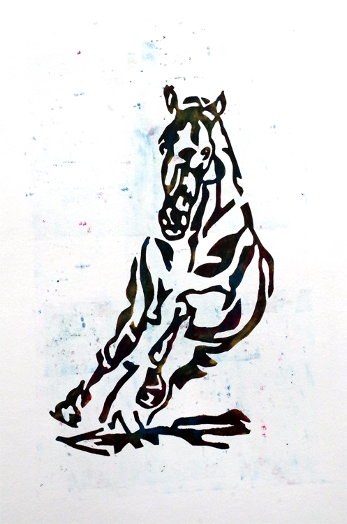 I 64 - Galopping horse