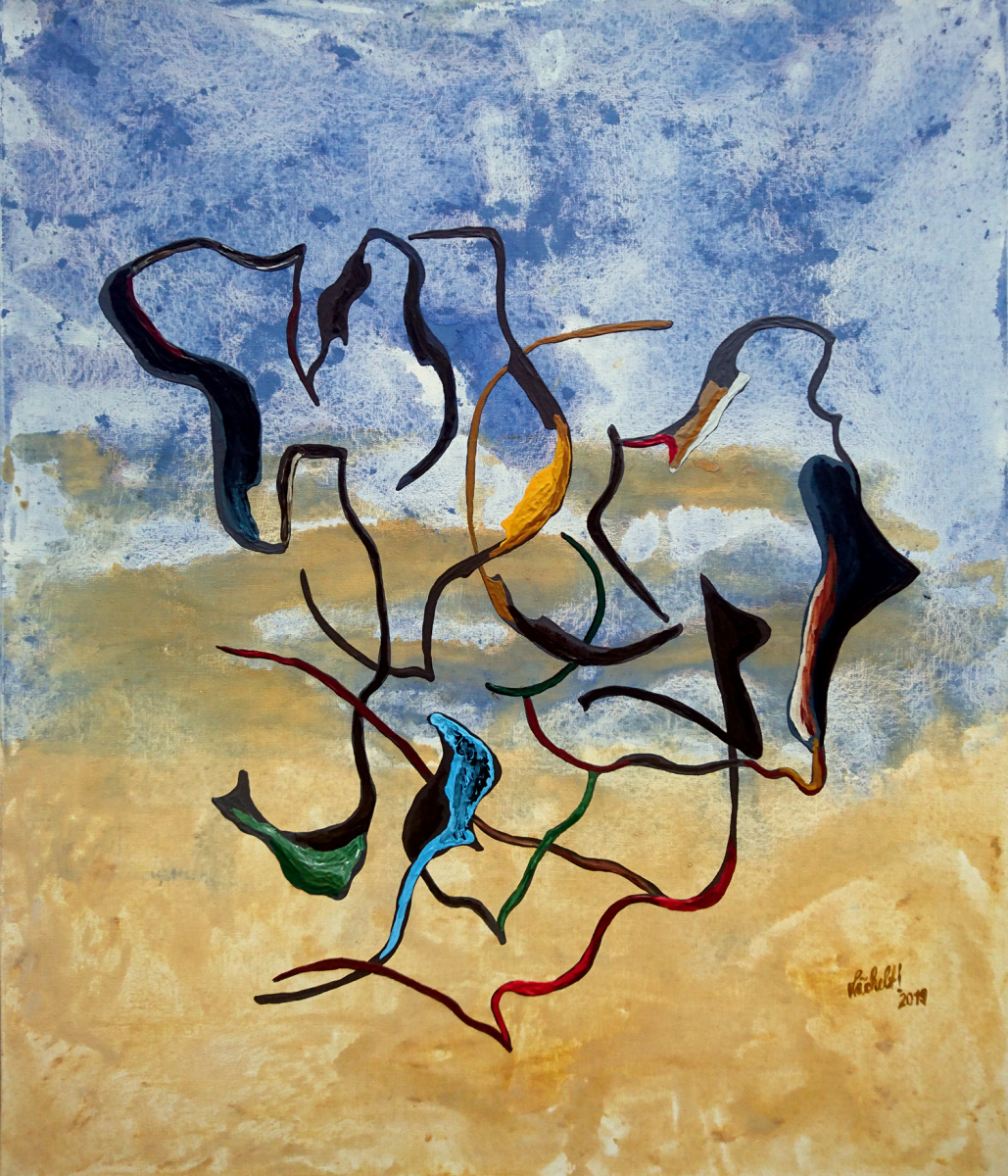XX 78 - Movement. Talk between two elephants.