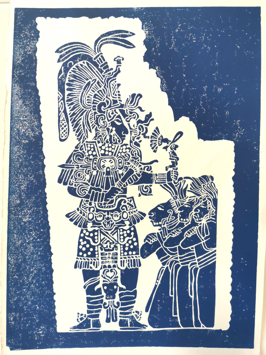 II 10 - Maya capture, Maya city of Yaxchilán