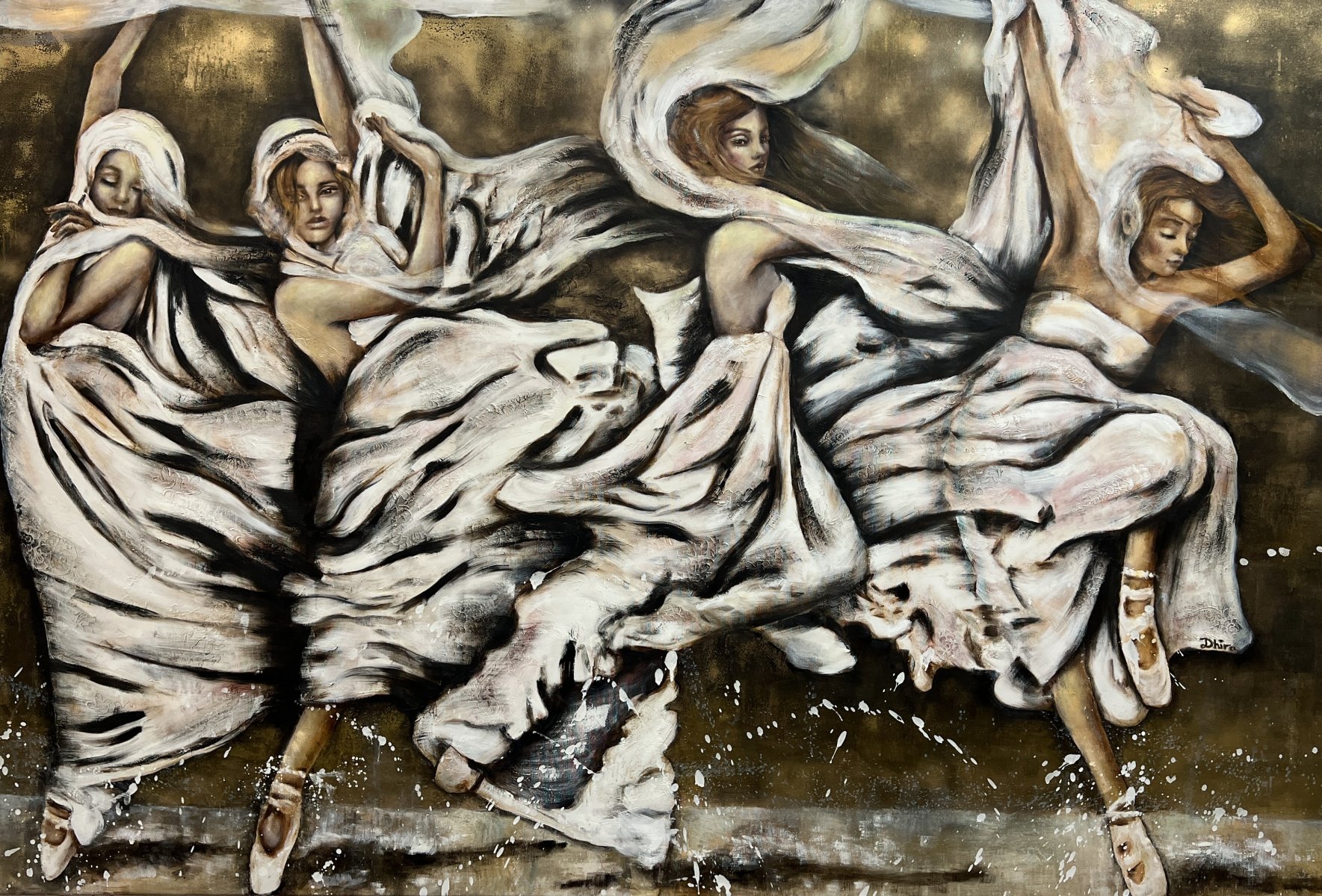 Dancing with the rain