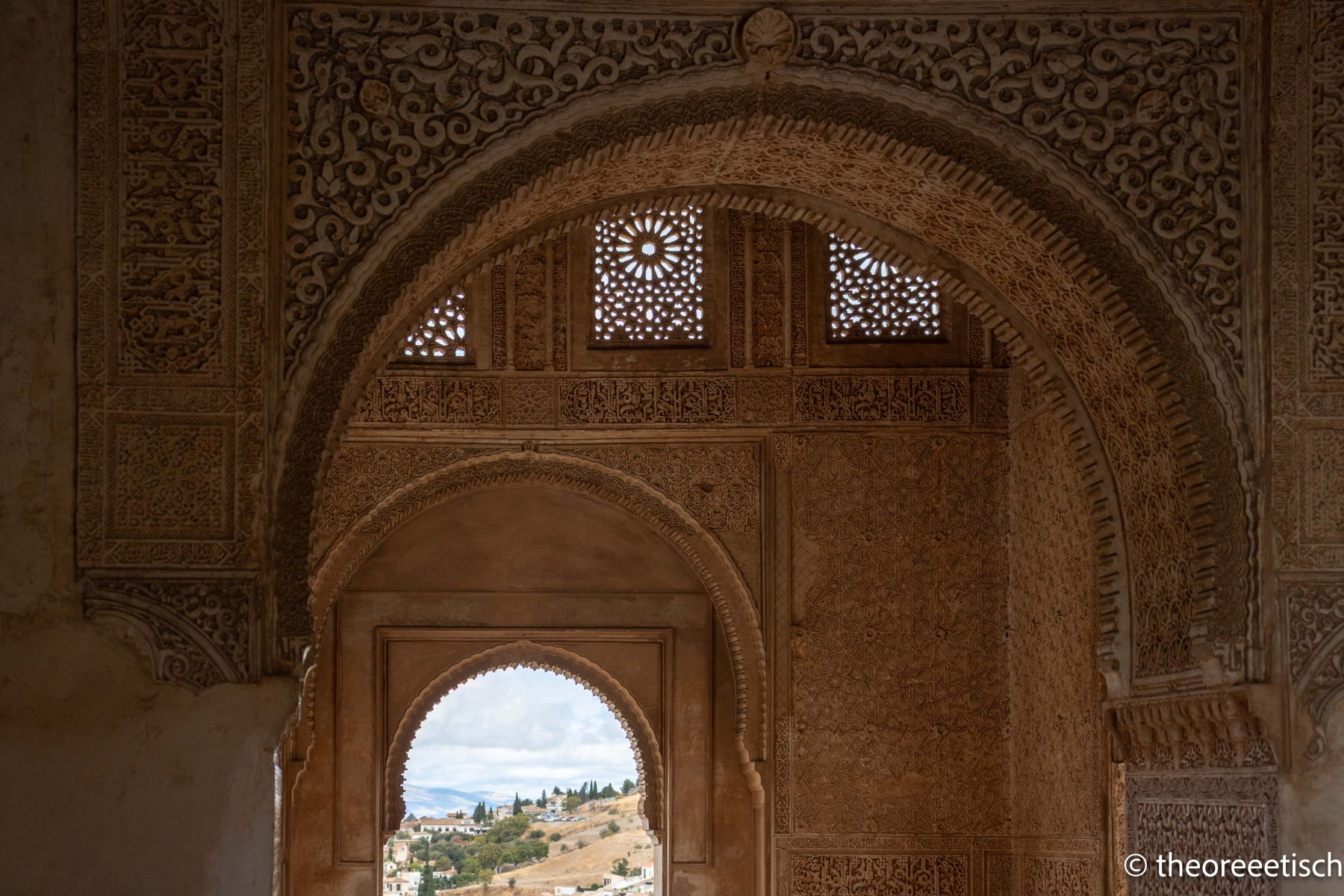 Fenster als Gemälde - Alhambra