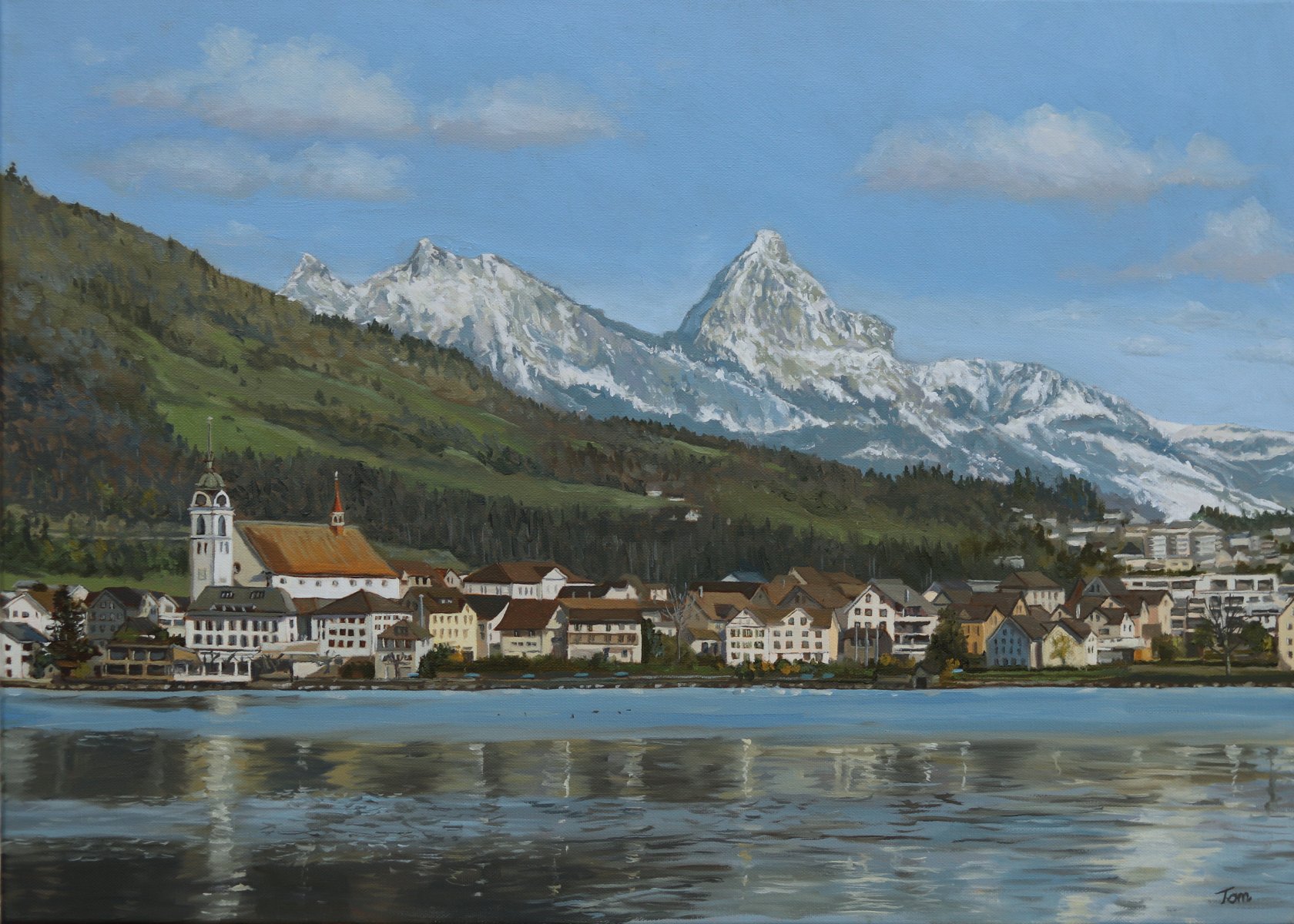 Arth and the Mythens in Spring