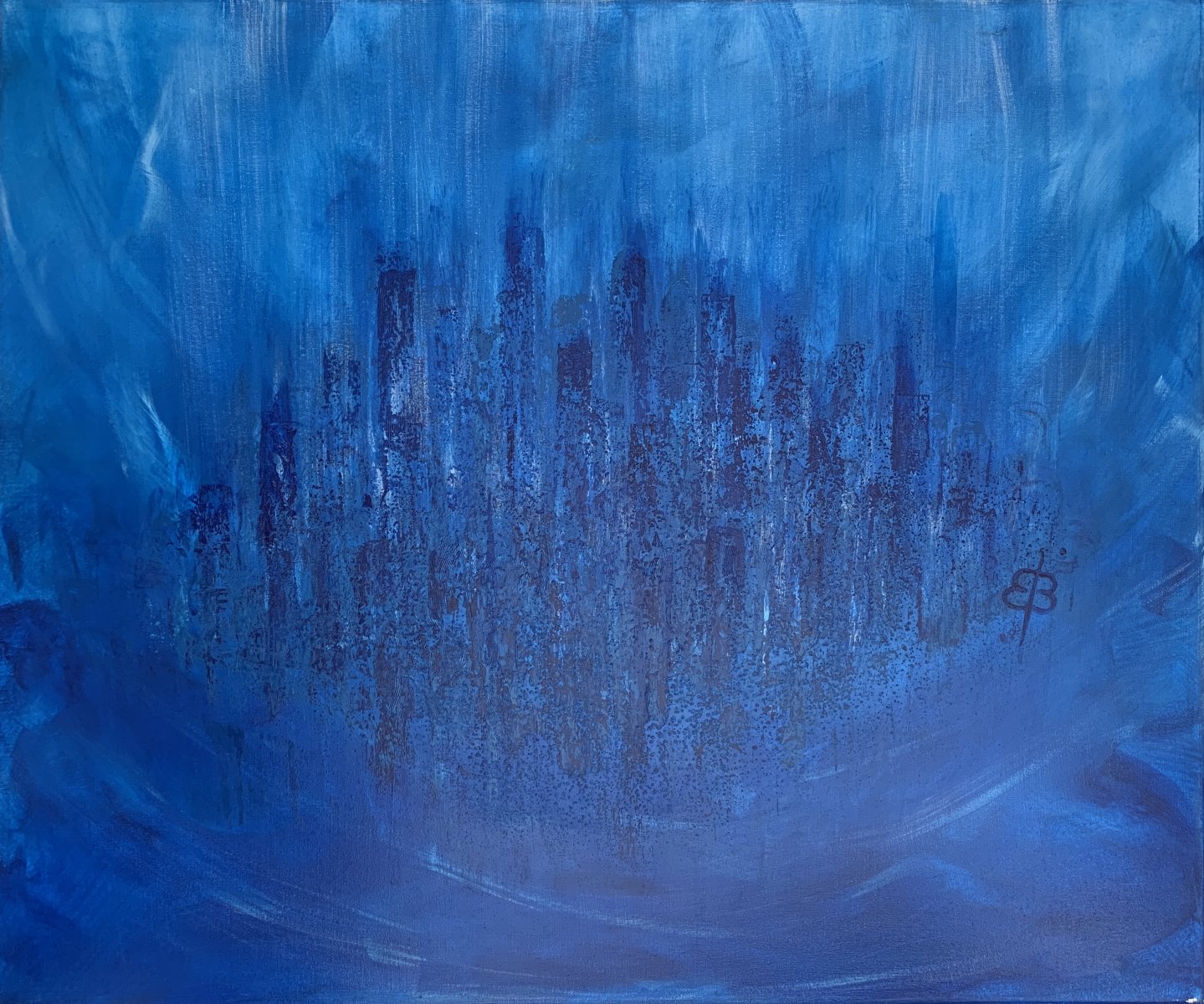 Reflection. Sunken City.