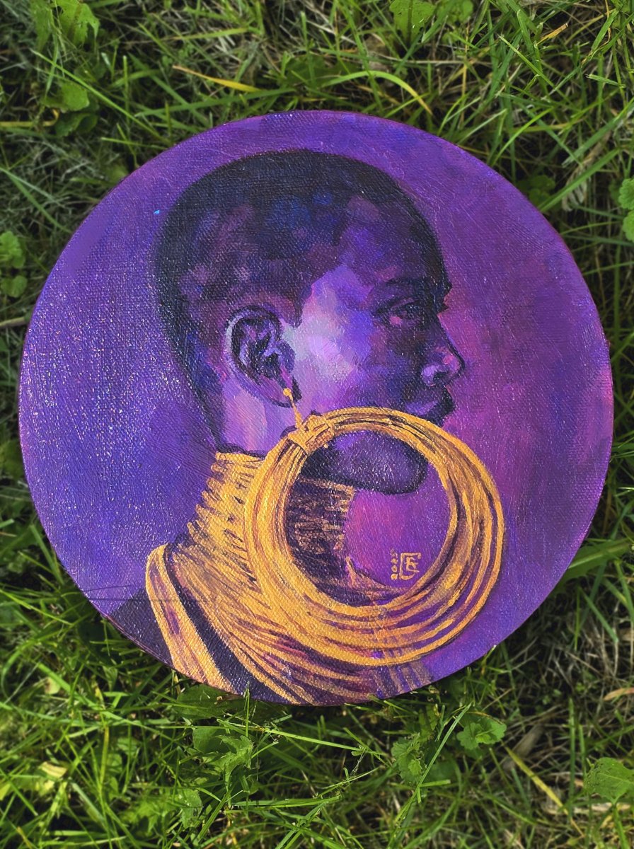 Girl with golden earring