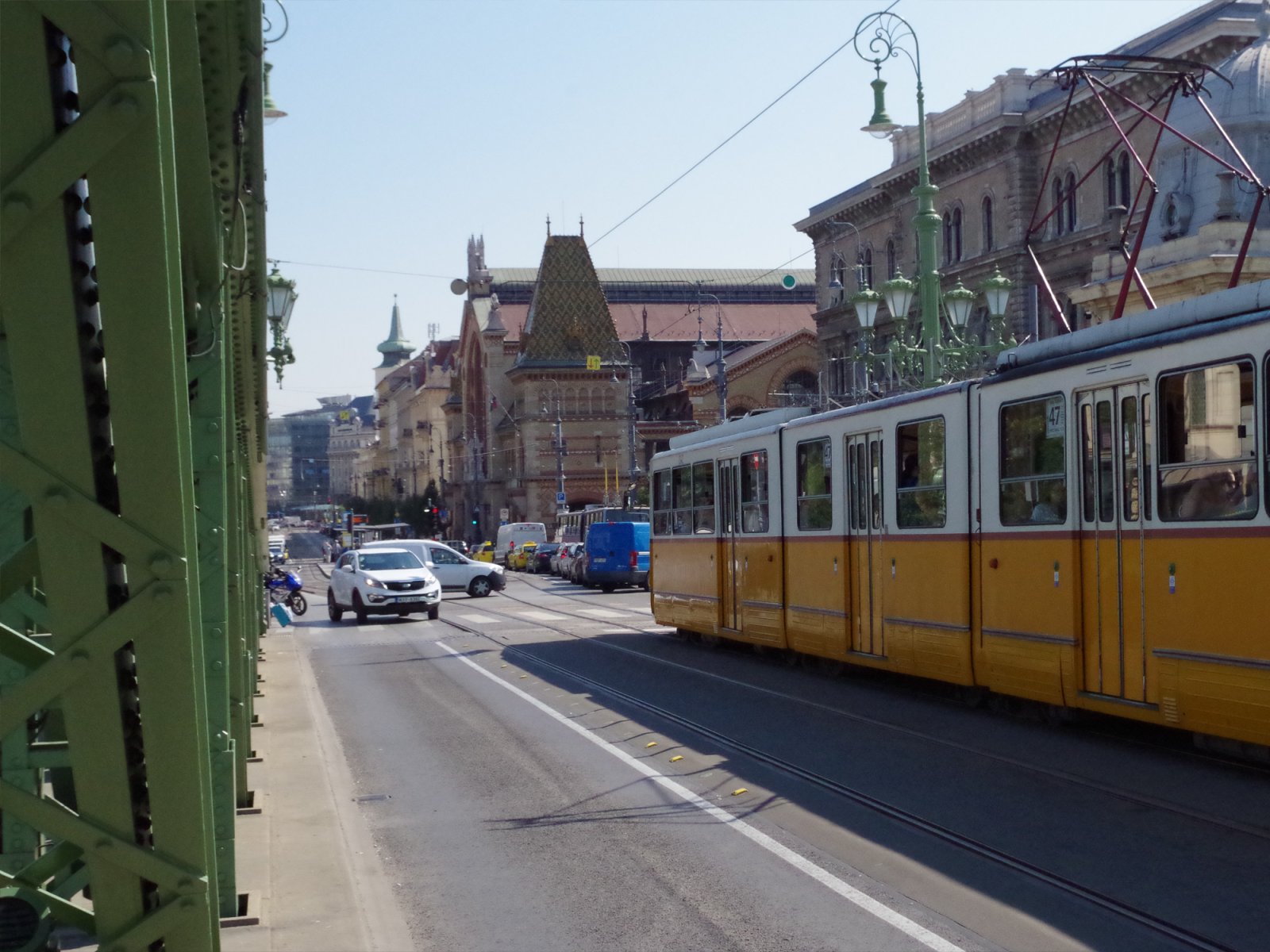 Tram in Budapest