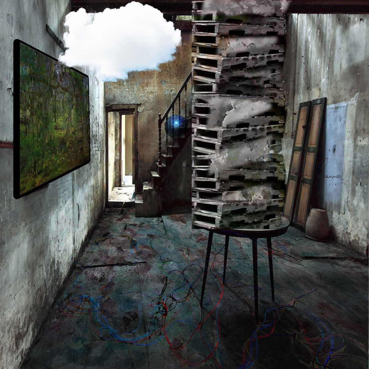 Inside with cloud