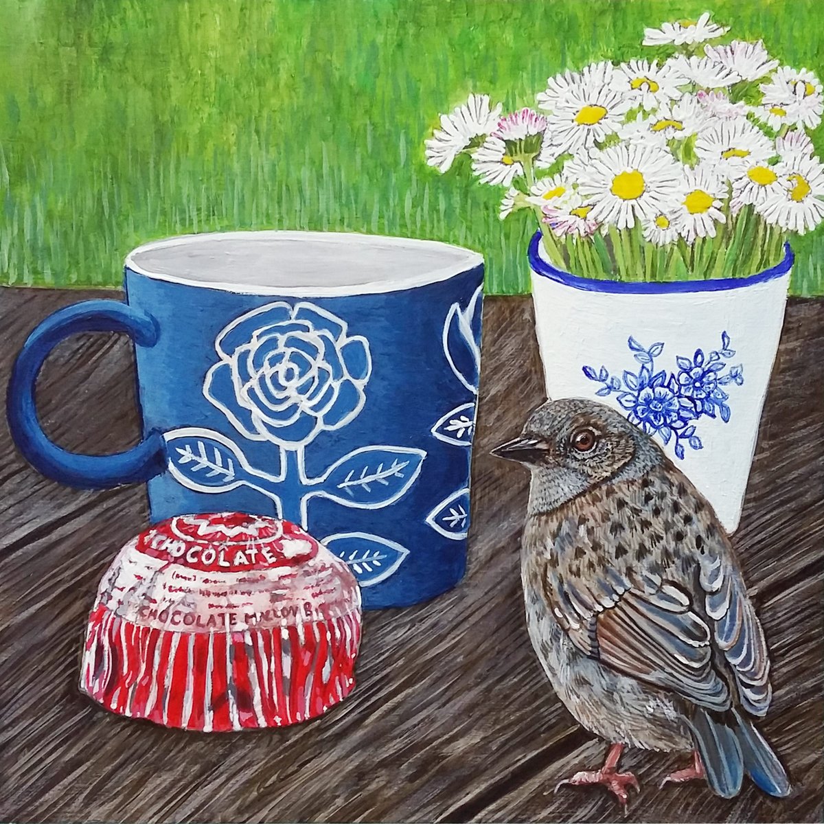 When the Dunnock met the Tunnock