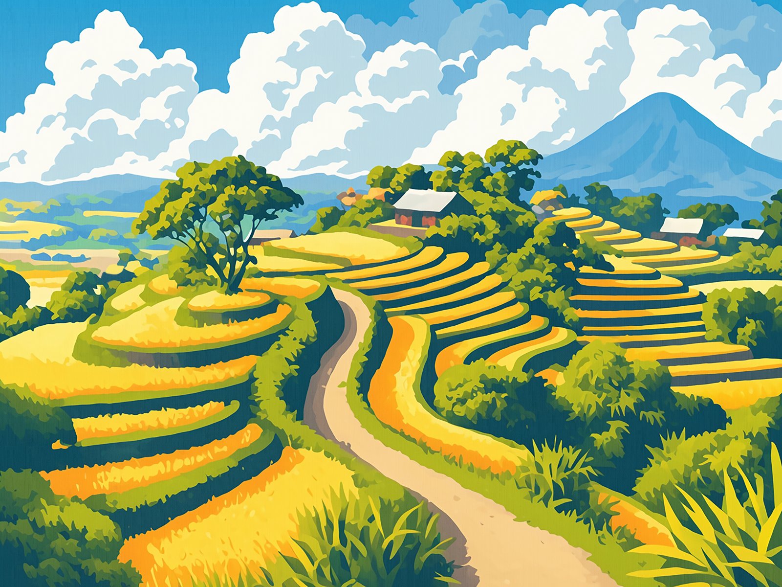 Rice terraces II