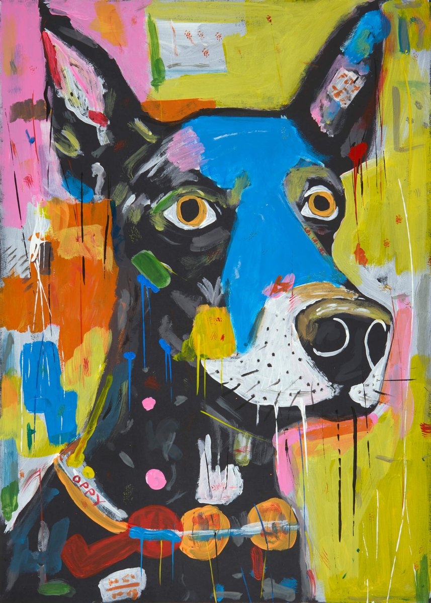 Basquiats Dog IV