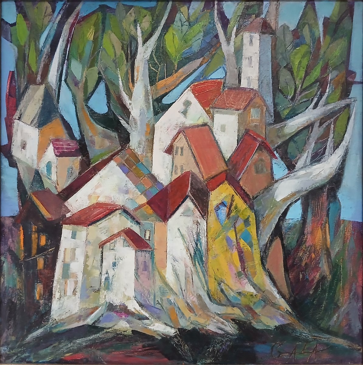 The town of the Plane tree