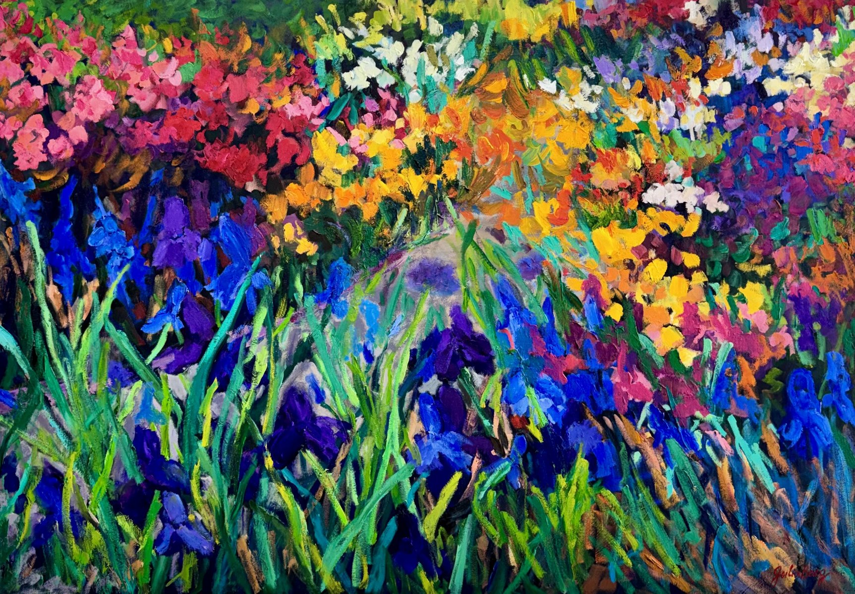 The Irises Kept the Morning, No. 3851