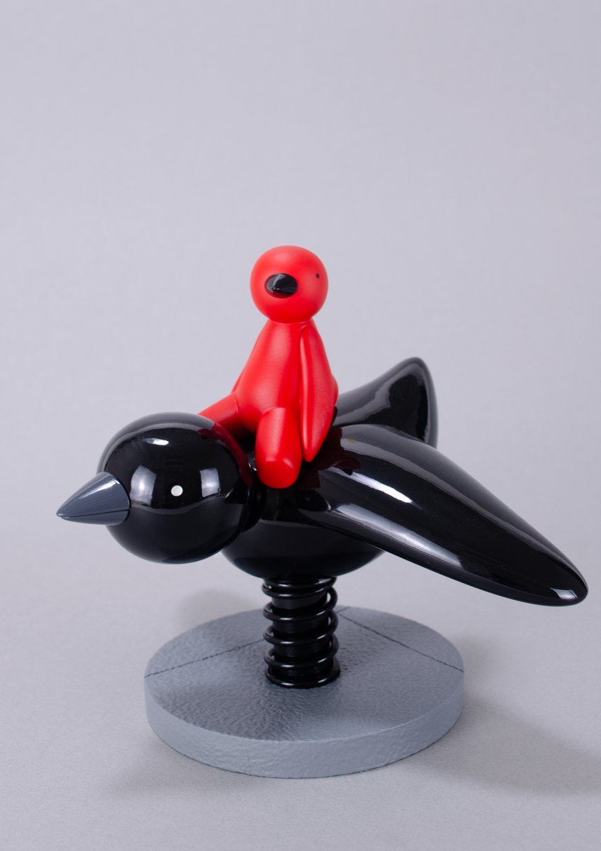 I Believe I Cant Fly - Red and Black
