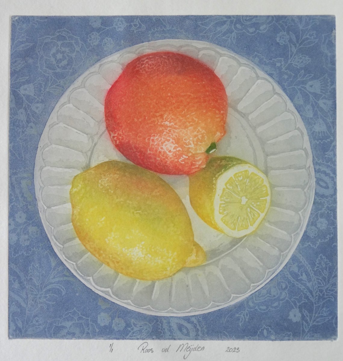 Lemons and orange