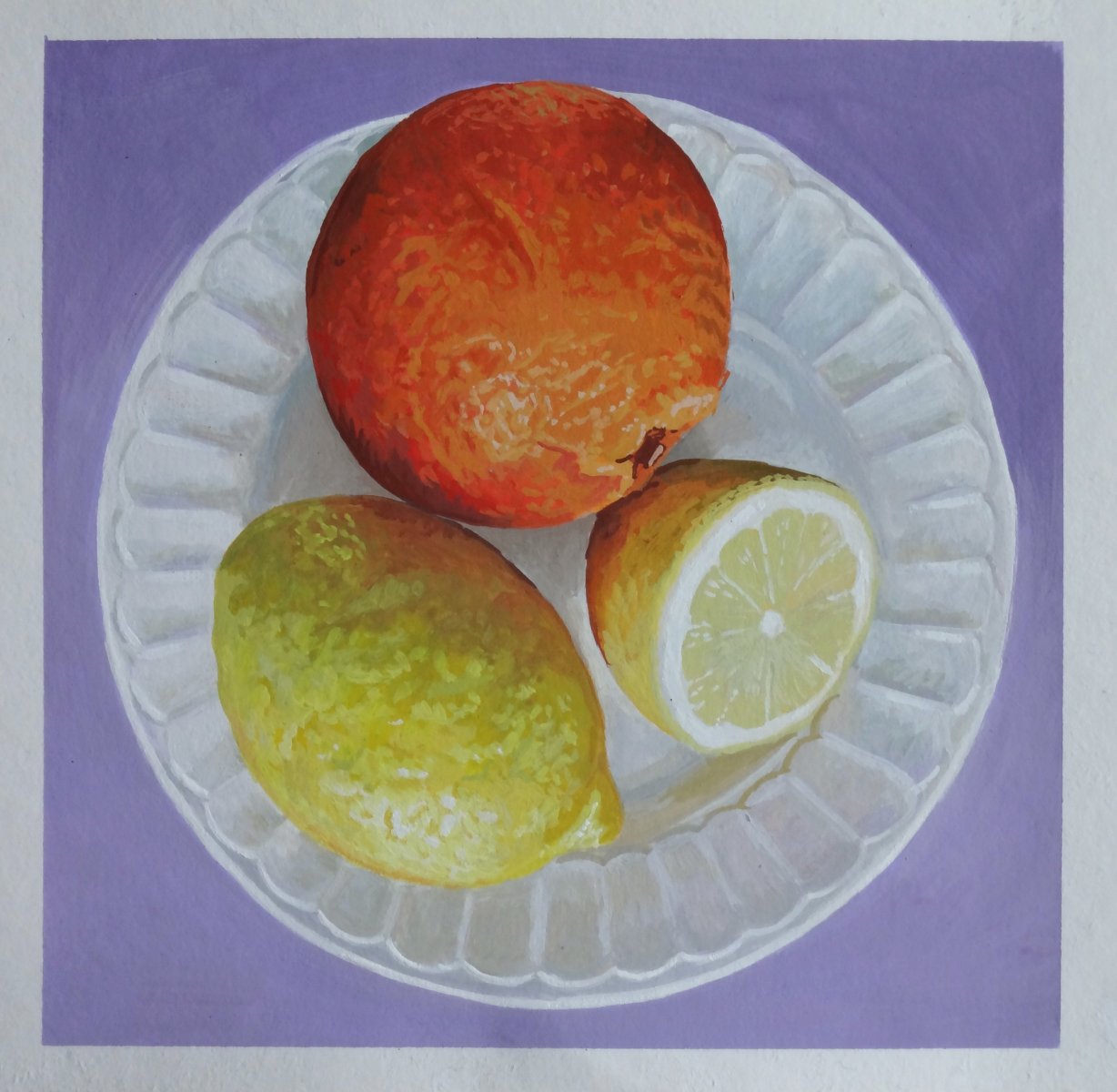 Orange and lemons