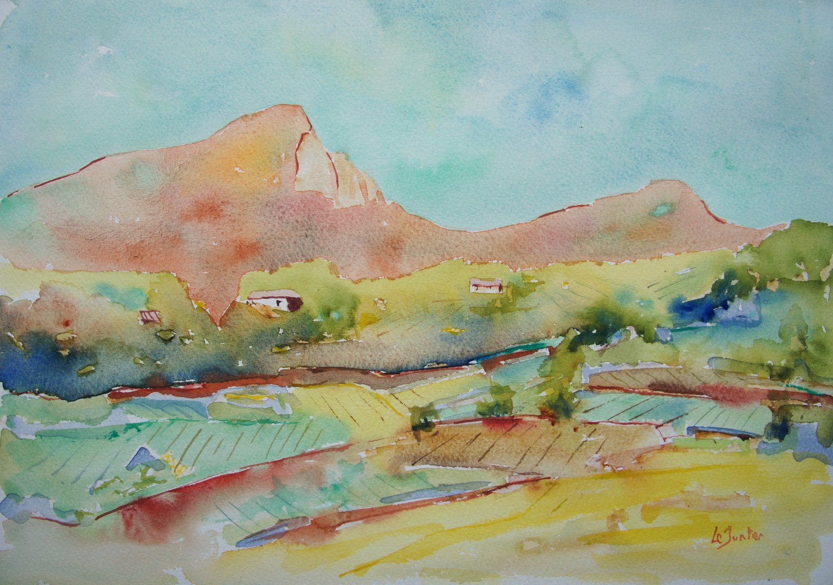 Mountains in southern France