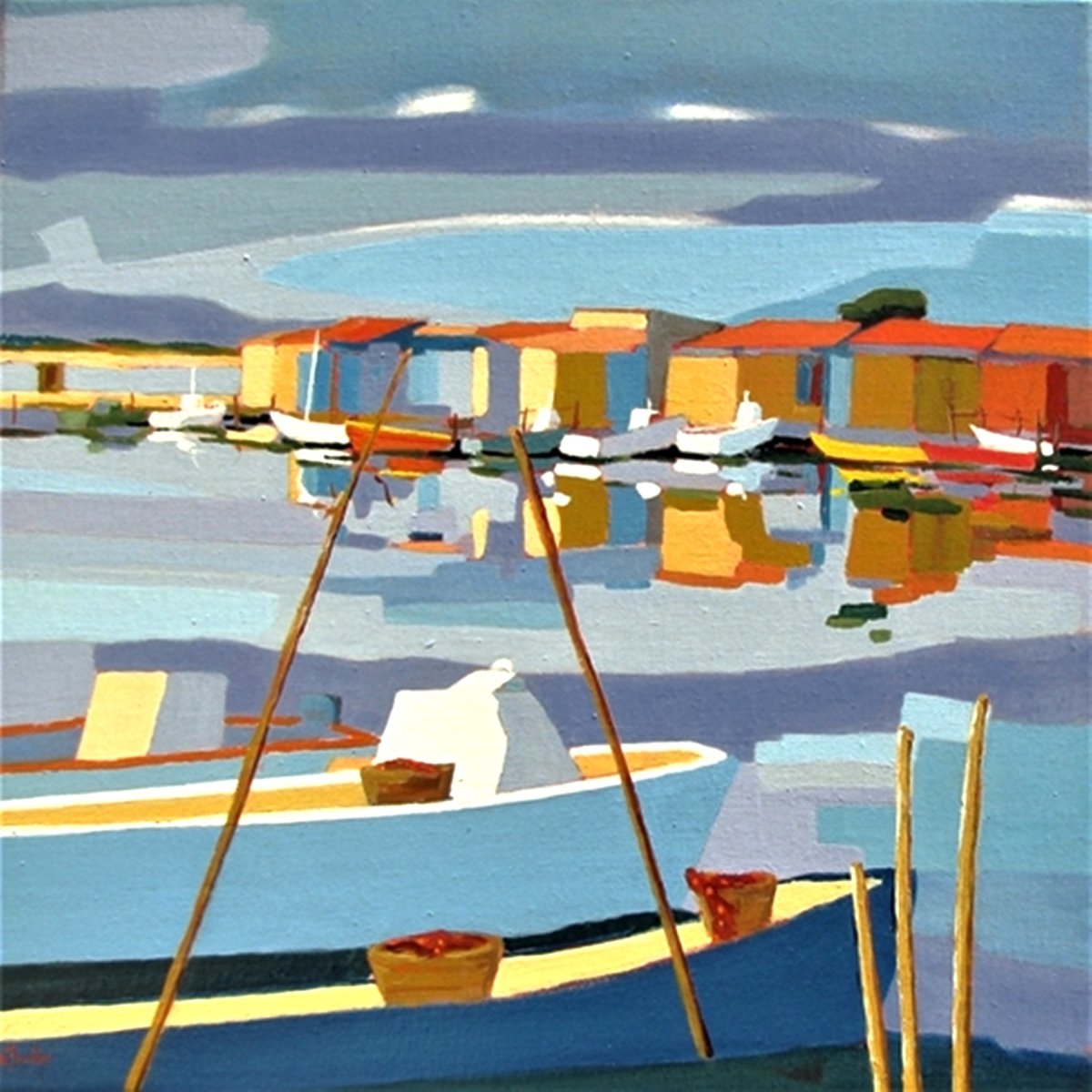 Boats in Sète