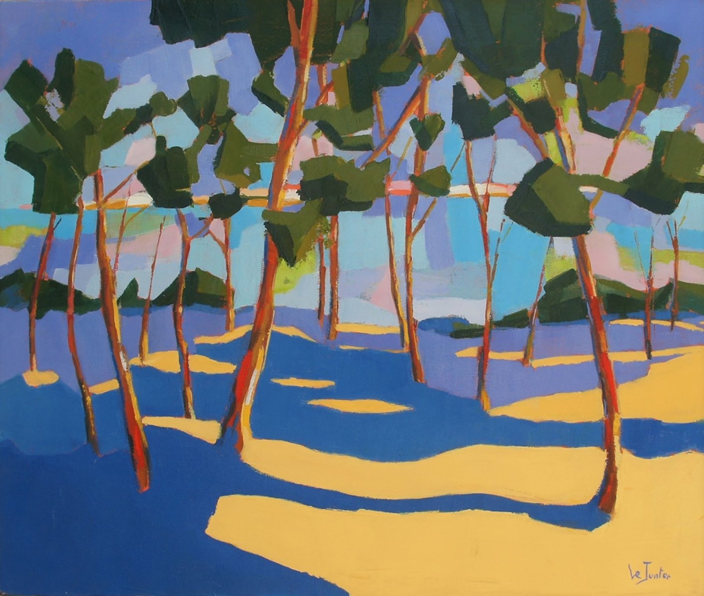Seaside wood
